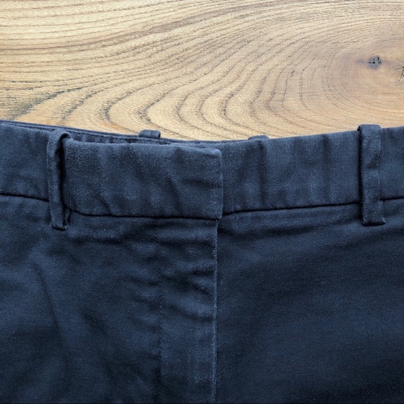 Gap High Rise Tailored Shorts Black Chino - Picture 10 of 10